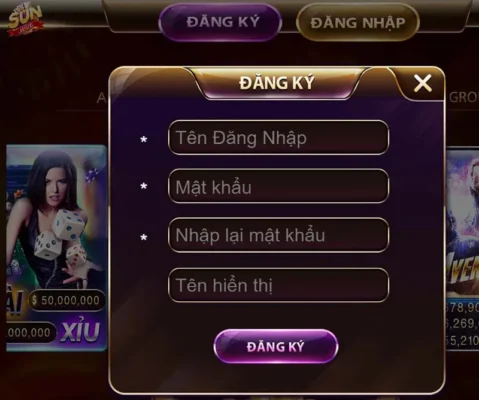 dang ky sunwin tham gia mini game